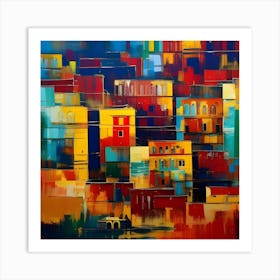 Cityscape 1 Art Print