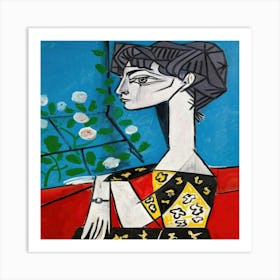 Portrait Of A Woman 25 Art Print