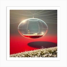 Glass Dome In The Sky Art Print