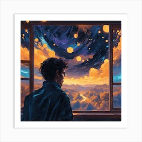 Starry Night Art Print