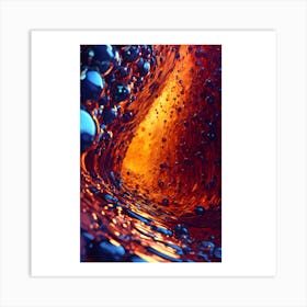 Water Bubbles Art Print