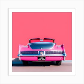 Cadillac Convertible Art Print