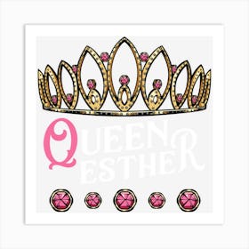 Queen Esther Jewish Purim Costume Humorous Holiday Carnival Art Print