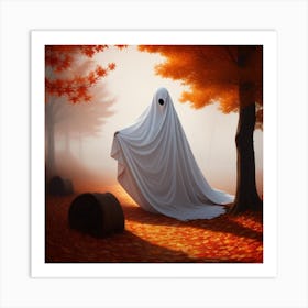 Ghost In The Woods 9 Art Print