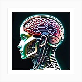 Human Brain 4 Art Print