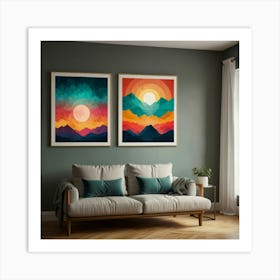 Abstract Painting 2 Art Print