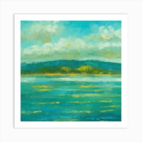 Abstract Landscape Painting Art Print