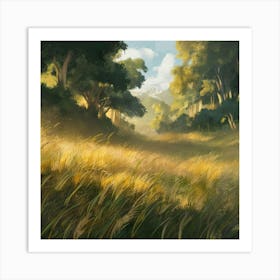 Grassland Art Print