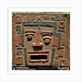 Tiwanaku priest Art Print