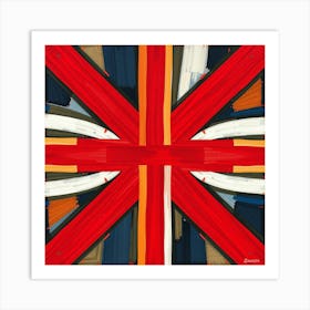 British Flag 6 Art Print