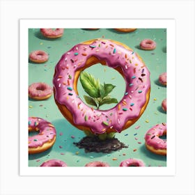 Donut Plant Art Print (2) Art Print