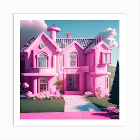 Barbie Dream House (680) Art Print