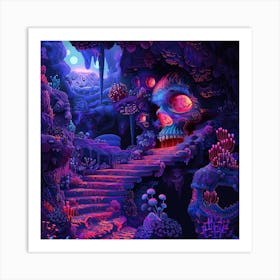 Psychedelic Art 21 Art Print