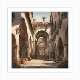 Italian Building Art Print