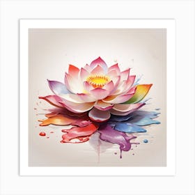 Lotus Flower 31 Art Print