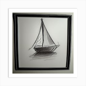 Sailboat Art Print