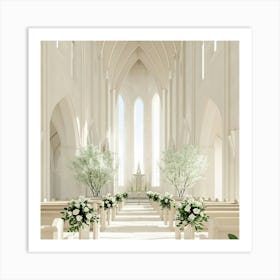 Church Interior Art Print