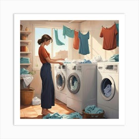 Laundry Room 5 Art Print