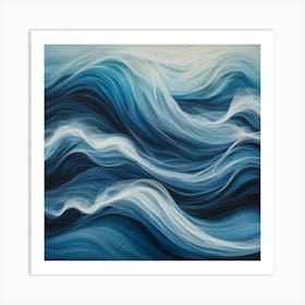 Ocean Waves 38 Art Print