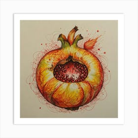 Pomegranate 18 Art Print