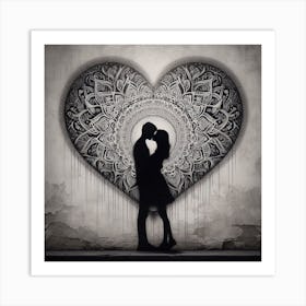 Heart Of Love 2 Art Print