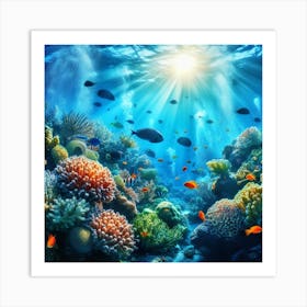 Coral Reef 2 Art Print