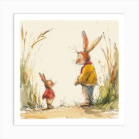 Creatai 24830 The Most Playful Rabbit And His Adventurous Own 7879fbea 0f49 4b0f A0c2 15d61db38837 1 Art Print