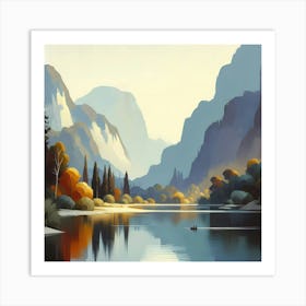 Yosemite Valley Art Print