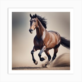 Horse Galloping 5 Art Print