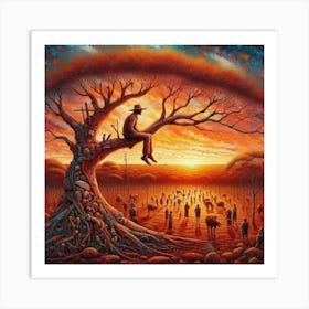 Outback 'The Tree Of Life' Art Print