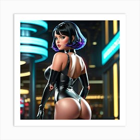 Futuristic Sex Art Print