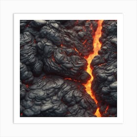 Lava Flow 36 Art Print