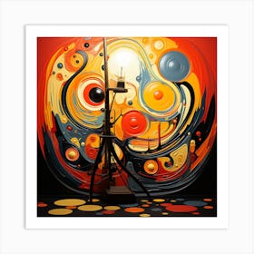 Abstract Painting 216 Art Print