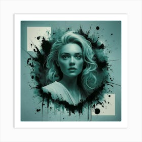 Portrait Of A Woman 7 Art Print