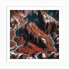 Red Rock Canyon Art Print