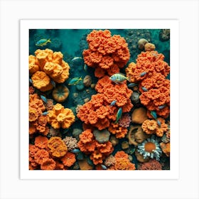 Coral Reef49 Art Print