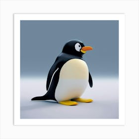 Penguin 6 Art Print