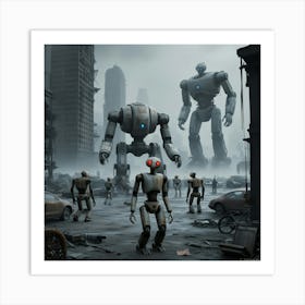 AGE OF ROBOTICS Art Print