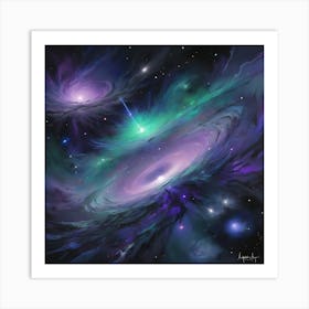 Nebula4 Art Print