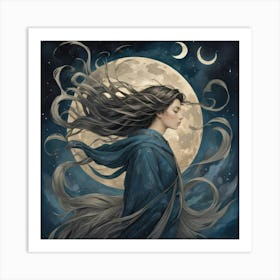 Sleepless Wind Art Print 3 Art Print