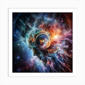 Nebula Art Print