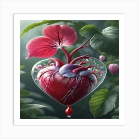 Heart Of Nature 1 Art Print