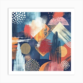 Abstract Painting 258 Art Print