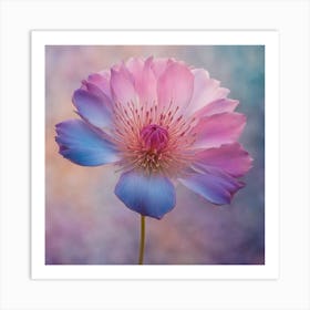 Peony Flower Art Print