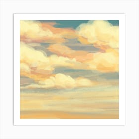Clouds In The Sky 7 Art Print