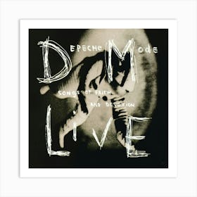 Depeche Mode Rawk 12 Art Print