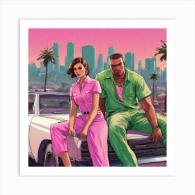 Grand Theft Auto 3 Art Print