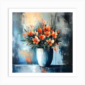 Winter Flowers 15 Art Print