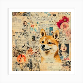 Shiba Inu 8 Art Print