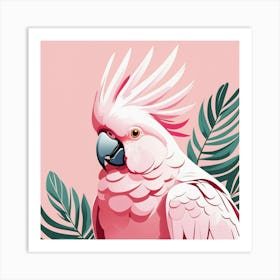 Default Pink Cockatoo Art 3 Art Print